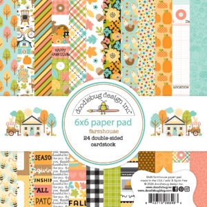 Doodlebug Farmhouse 6X6 Paper Pad