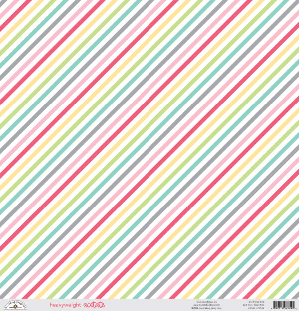 Doodlebug Tinsel Time 12X12 Heavyweight Acetate Doodlebug Tinsel Time 12X12 Heavyweight Acetate