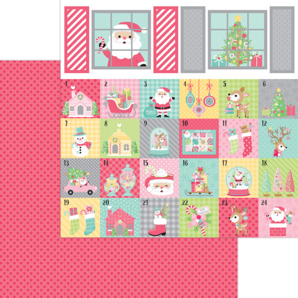 Doodlebug Tinsel Time 12X12 Berry Merry Doodlebug Tinsel Time 12X12 Berry Merry