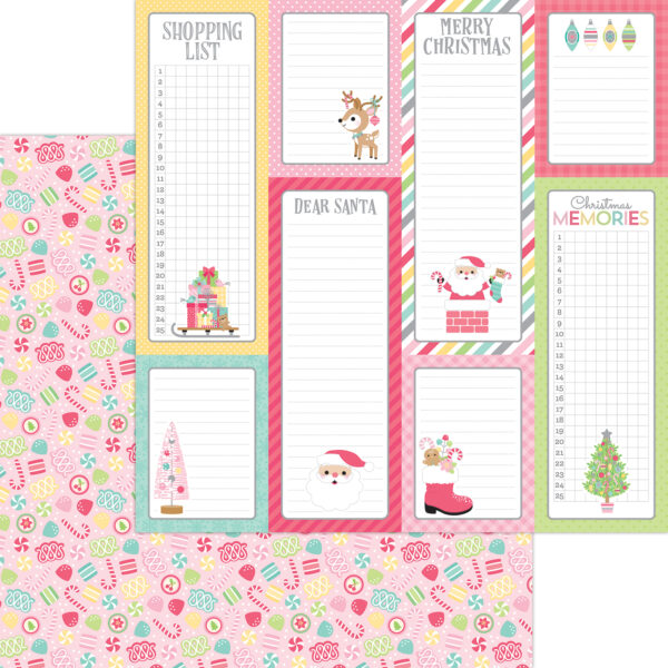 Doodlebug Tinsel Time 12X12 Christmas Candy Doodlebug Tinsel Time 12X12 Christmas Candy