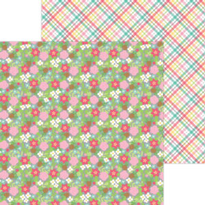 Doodlebug Tinsel Time 12X12 Festive Floral