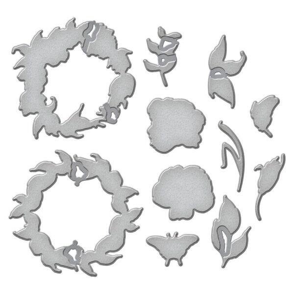 SPELLBINDERS SIMON HURLEY DIE EVERYDAY WREATHS SPELLBINDERS SIMON HURLEY DIE EVERYDAY WREATHS