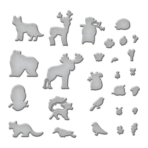 SPELLBINDERS SIMON HURLEY DIE WOODLAND WILDLIFE SPELLBINDERS SIMON HURLEY DIE WOODLAND WILDLIFE