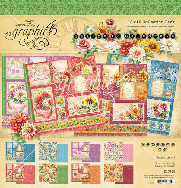 Graphic 45 Season To Celebrate 12X12 Collection Pack Graphic 45 Season To Celebrate 12X12 Collection Pack