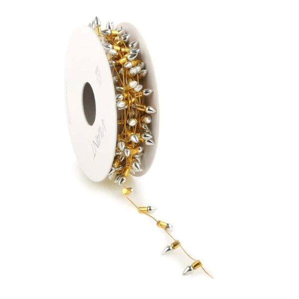 Spellbinders Vivant – Faux Light Silver/Gold (5.46 Yards) Spellbinders Vivant - Faux Light Silver/Gold (5.46 Yards)