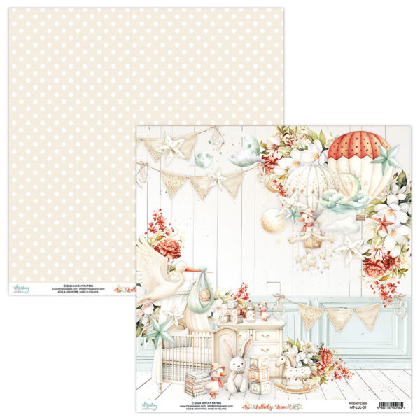 Mintay Lullaby Lane 12 X 12 #01 Mintay Lullaby Lane 12 X 12 #01