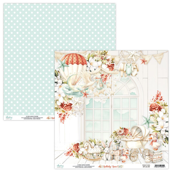 Mintay Lullaby Lane 12 X 12 #03 Mintay Lullaby Lane 12 X 12 #03