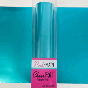 PINK & MAIN FOIL CHEERFOIL SATIN AQUA