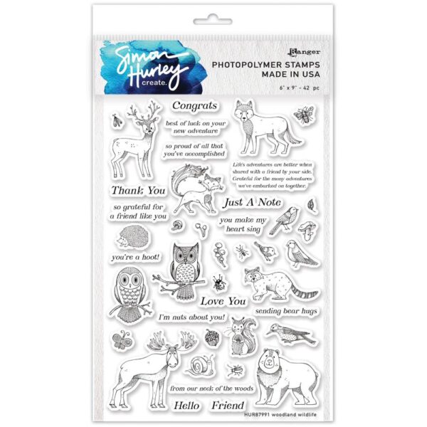 Ranger Simon Hurley Stamp Woodland Wildlife Ranger Simon Hurley Stamp Woodland Wildlife