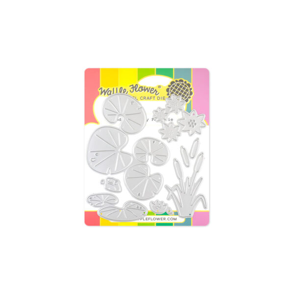 Waffle Flower Die Pond With Lily Pads Waffle Flower Die Pond With Lily Pads