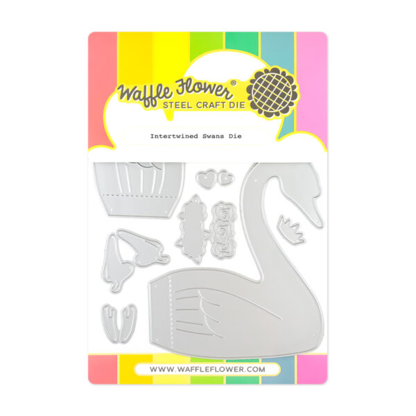 Waffle Flower Die Intertwined Swans Waffle Flower Die Intertwined Swans