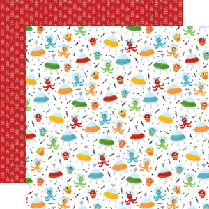 Echo Park Blast Off 12X12 Friendly Aliens