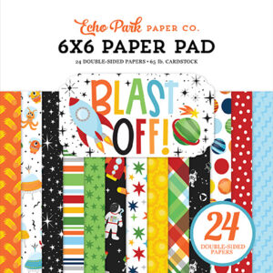 Echo Park Blast Off 6X6 Paper Pad