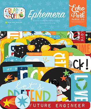 Echo Park Blast Off Ephemera