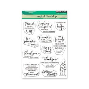 PENNY BLACK JOYFUL SENTIMENTS CLEAR STAMP