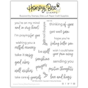 HONEY BEE GET WELL SOON STAMP SET