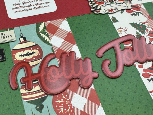 Simple Stories Simple Vintage Holly Jolly
