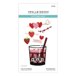 Spellbinders Love On the Rocks Etched Dies From the Love On the Rocks Collection
