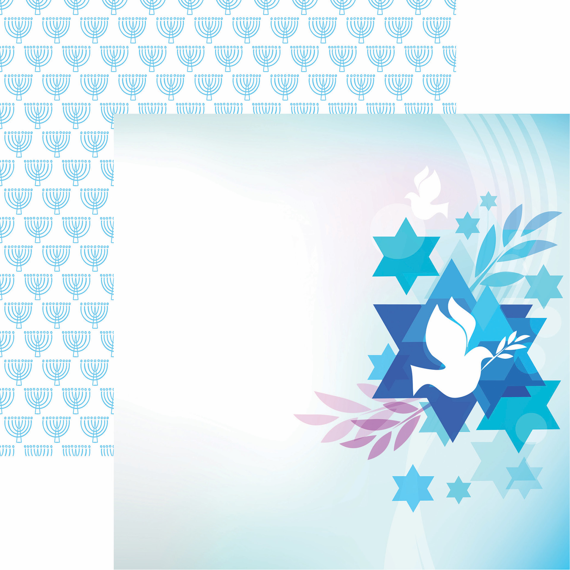 Reminisce Jewish Celebrations 12X12 Star of David