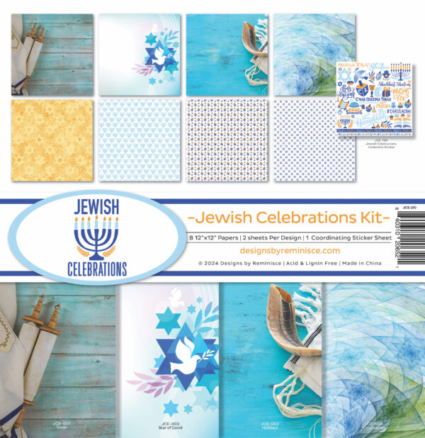 Reminisce Jewish Celebrations Collection Kit