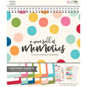 Simple Stories Color Vibe 12 Month Memory Calendar