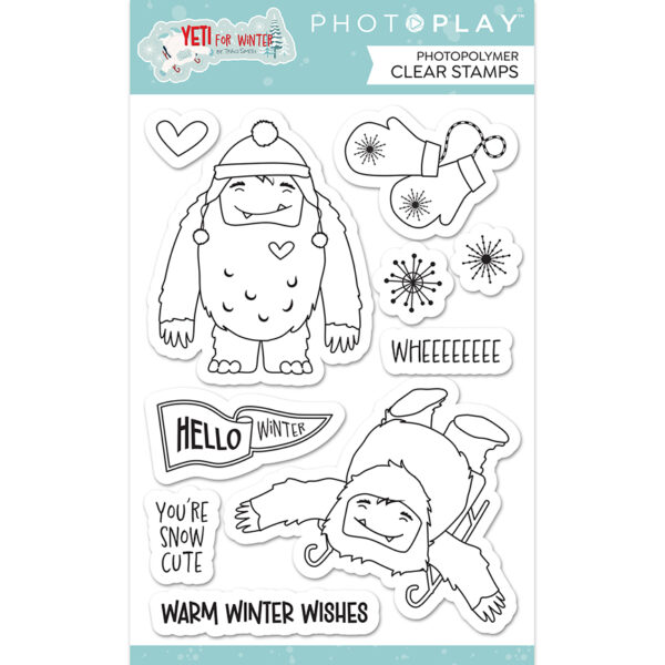 Photo Play Yeti For Winter Stamps Photo Play Yeti For Winter Stamps