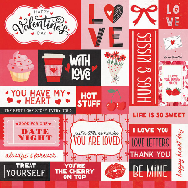 Photo Play Love Notes 12X12 Hugs & Kisses Photo Play Love Notes 12X12 Hugs & Kisses