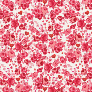 Photo Play Love Notes 12X12 Hearts & Flowers