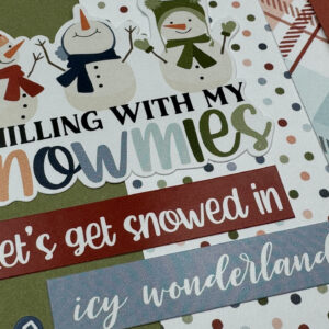 Echo Park Chillin' With My Snowmies