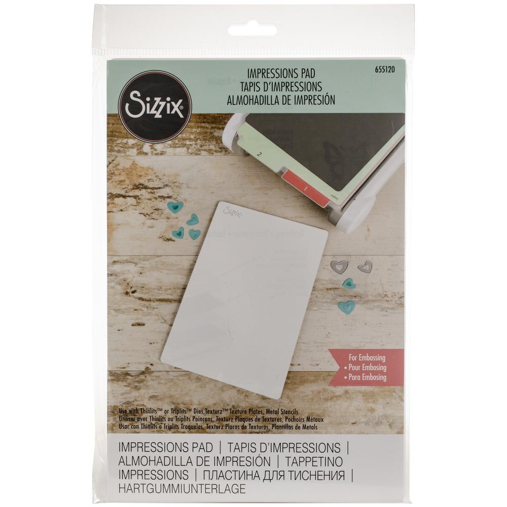 SIZZIX TEXTURZ IMPRESSIONS PAD