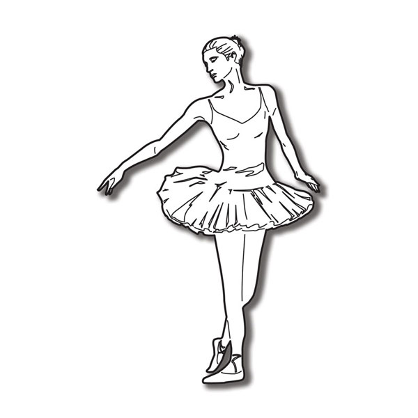 Stamping Station Laser Ballett Dancer #1 Stamping Station Laser Ballett Dancer #1