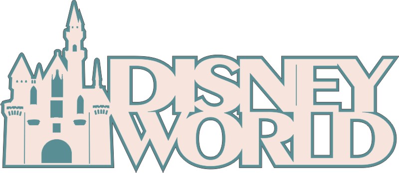 Petticoat Parlor Disney World Black & White