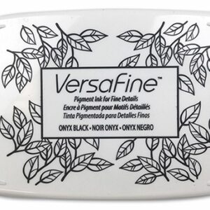 TSUKINEKO VERSAFINE STAMP PAD ONYX BLACK