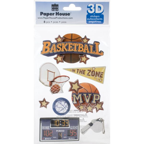 PAPER HOUSE 3D BASKETBALL