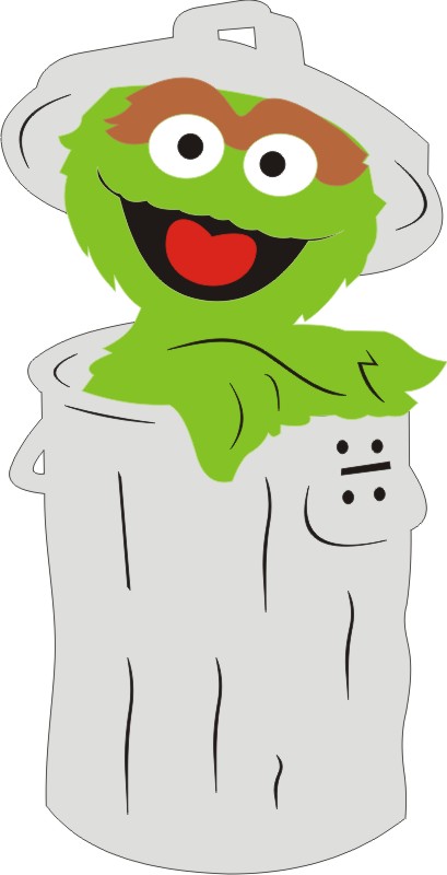 Petticoat Parlor Oscar the Grouch