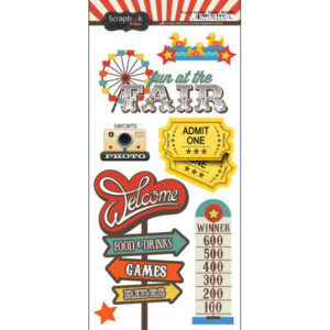 SCRAPBOOK CUSTOMS STICKER FUN AT THE FAIR