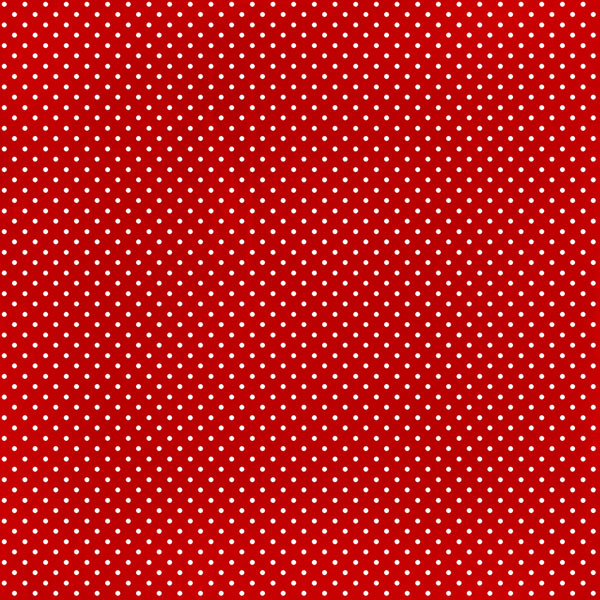 SCRAPBOOK CUSTOMS 12X12 MAGICAL RED WITH DOTS