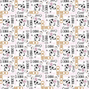 SCRAPBOOK CUSTOMS 12X12 BARN BUDDIES COW