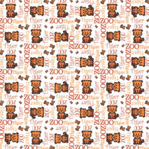 SCRAPBOOK CUSTOMS 12X12 ZOO BUDDIES TIGER