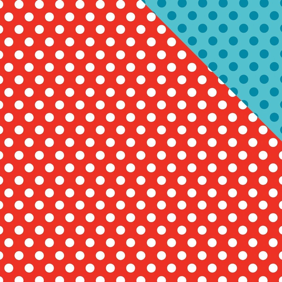 REMINISCE WACKY & WILD 12X12 RED DOT