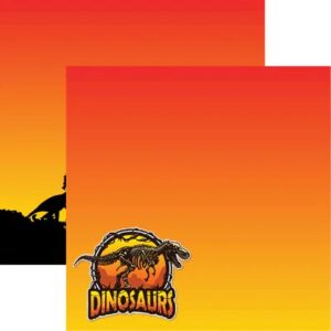 REMINISCE DINO LAND 12X12 DINOSAURS