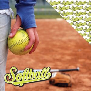 REMINISCE SOFTBALL 12X12 SOFTBALL
