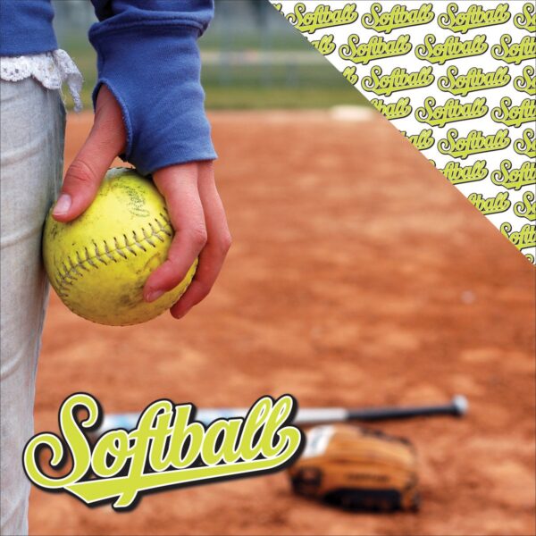 REMINISCE SOFTBALL 12X12 SOFTBALL