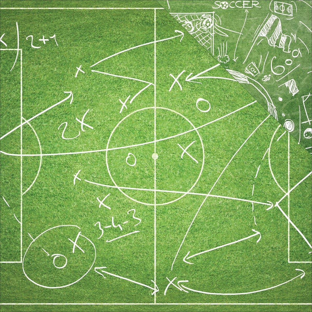 REMINISCE SOCCER 12X12 SOCCER PLAYBOOK