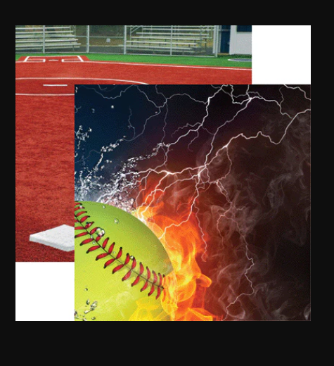 REMINISCE SOFTBALL 2 12X12 ICE & FIRE