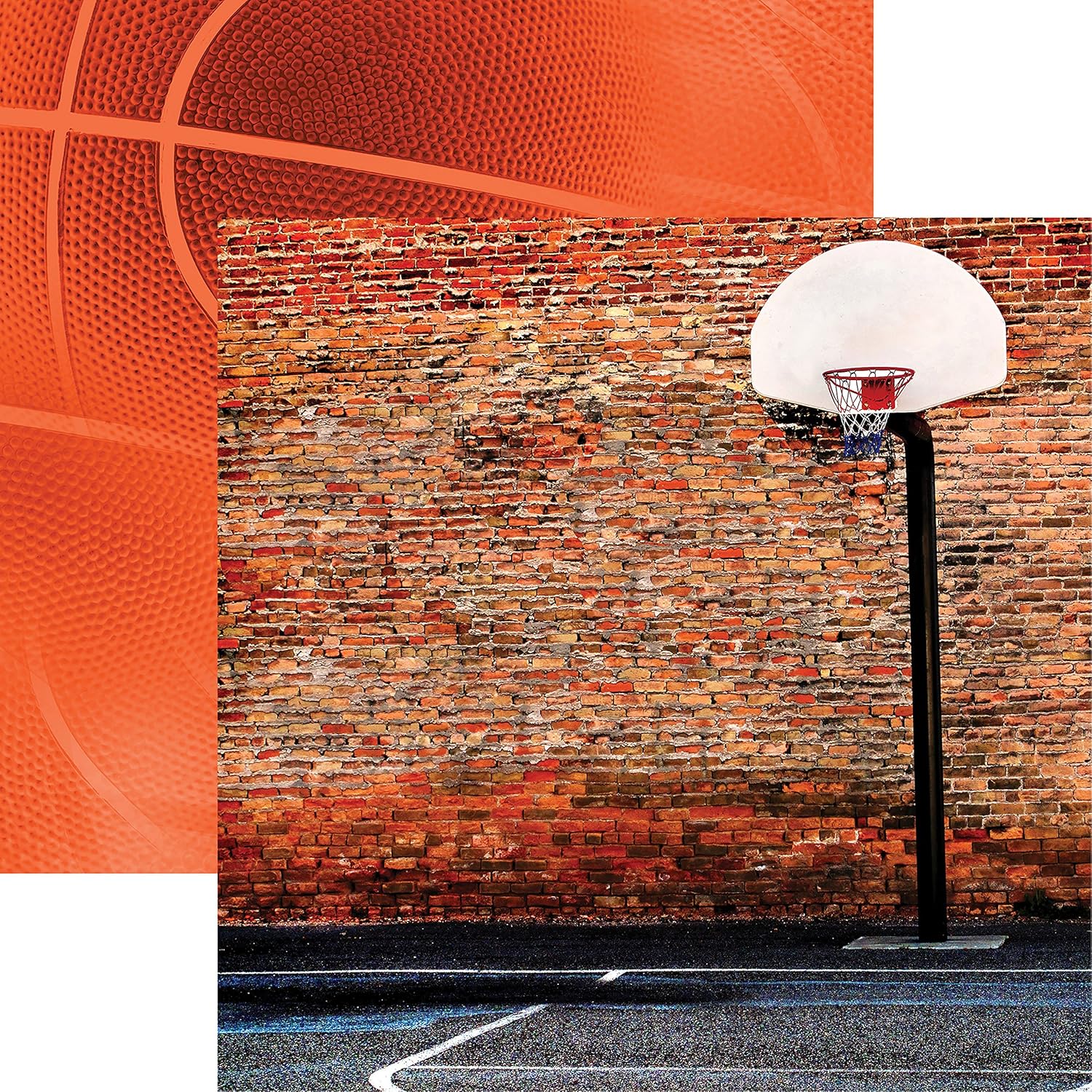 REMINISCE BASKETBALL 12X12 STREET BALL