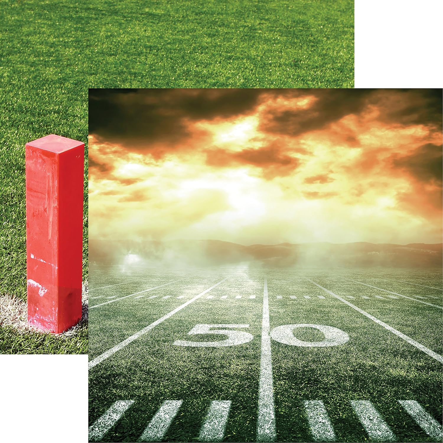 REMINISCE FOOTBALL 12X12 GRIDIRON
