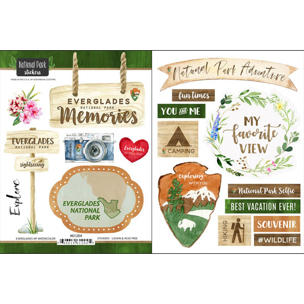 SCRAPBOOK CUSTOMS EVERGLADES NATIONAL PARK