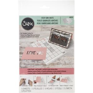 SIZZIX STICKY GRID SHEETS BIG SHOT