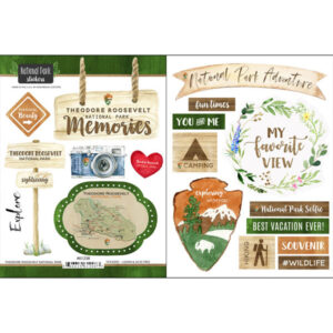 SCRAPBOOK CUSTOMS THEODORE ROOSEVELT NATIONAL PARK